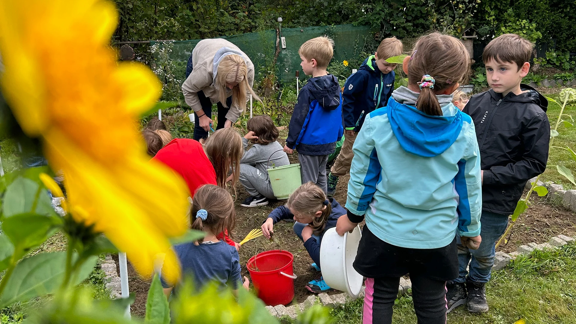 Draußen lernen macht Schule